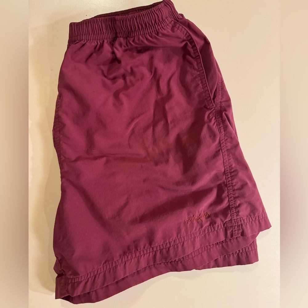 Patagonia Women's Maroon Athletic Shorts